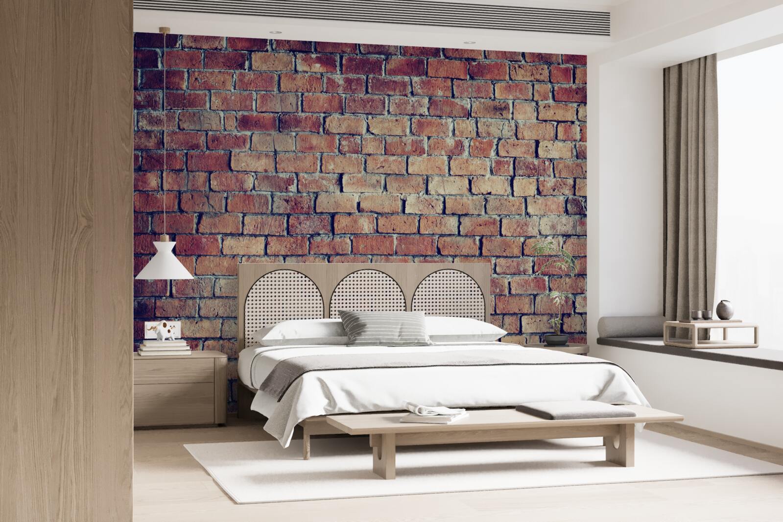 Фотошпалери Стіна з червоної цегли