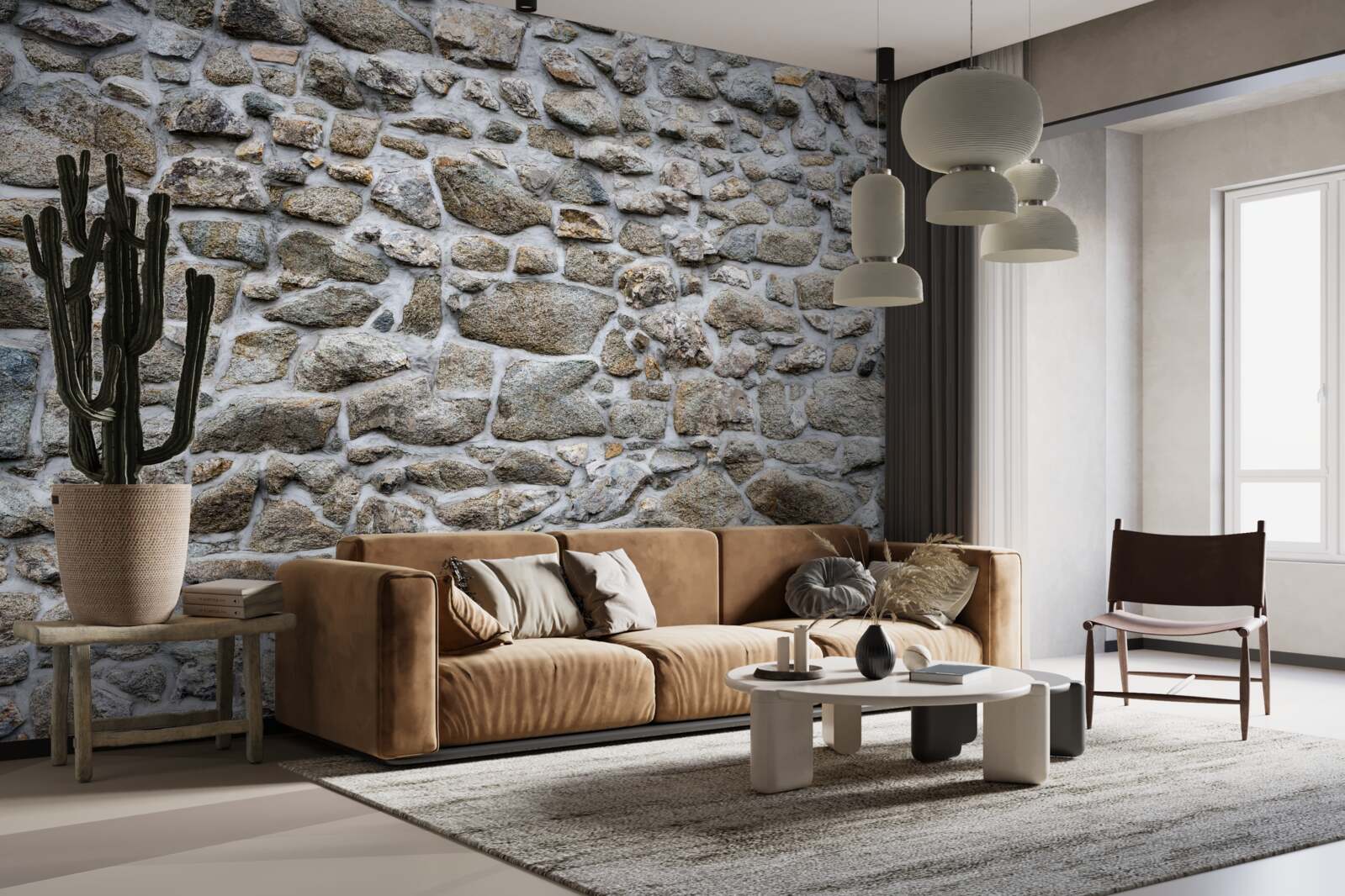 Фотошпалери каміння різних розмірів і форм