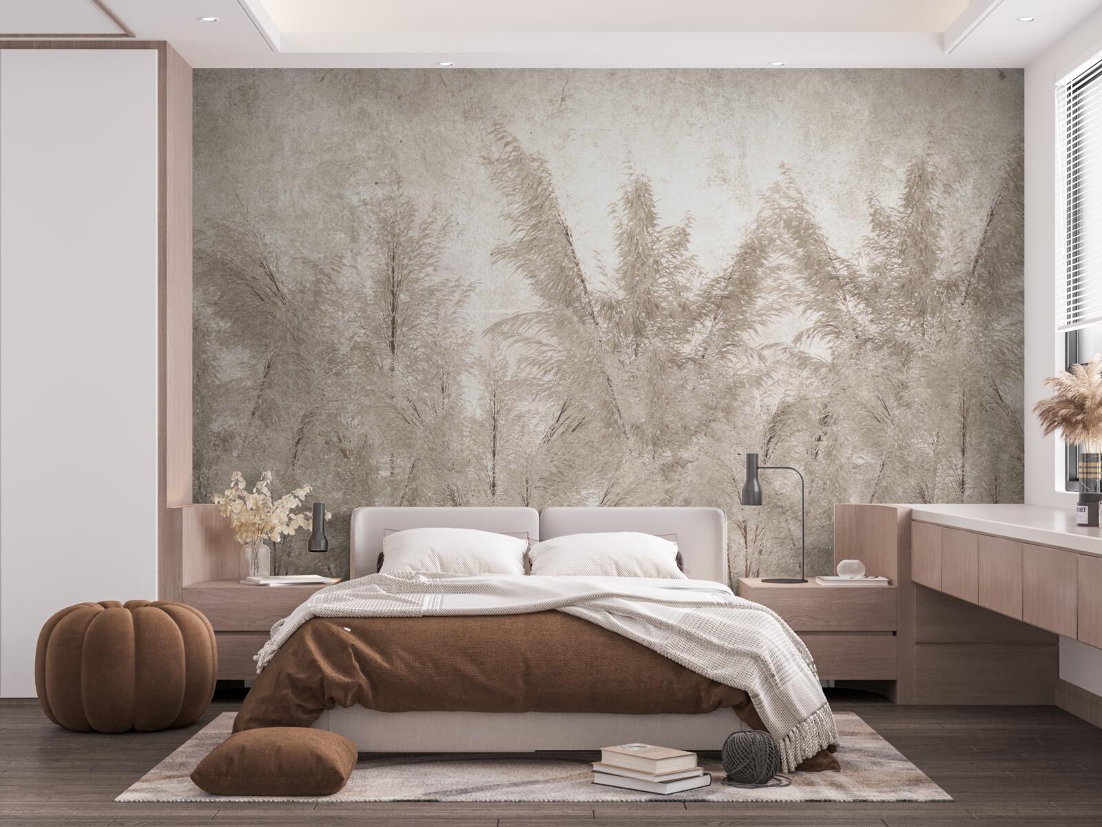 Фотошпалери тропічний ранок у тумані