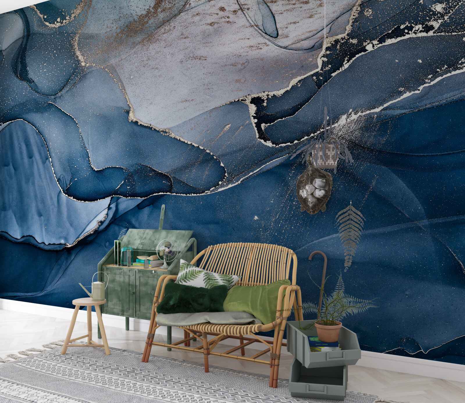 Фотошпалери алкогольні відтінки чорнила