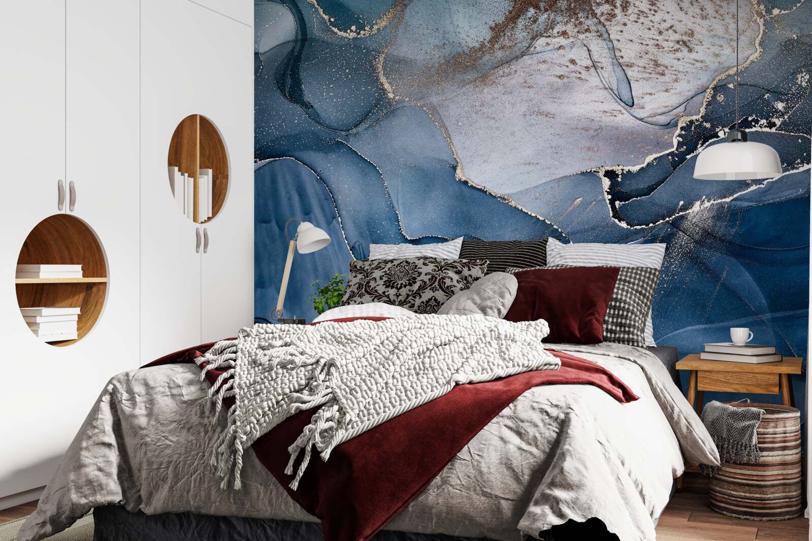 Фотошпалери алкогольні відтінки чорнила