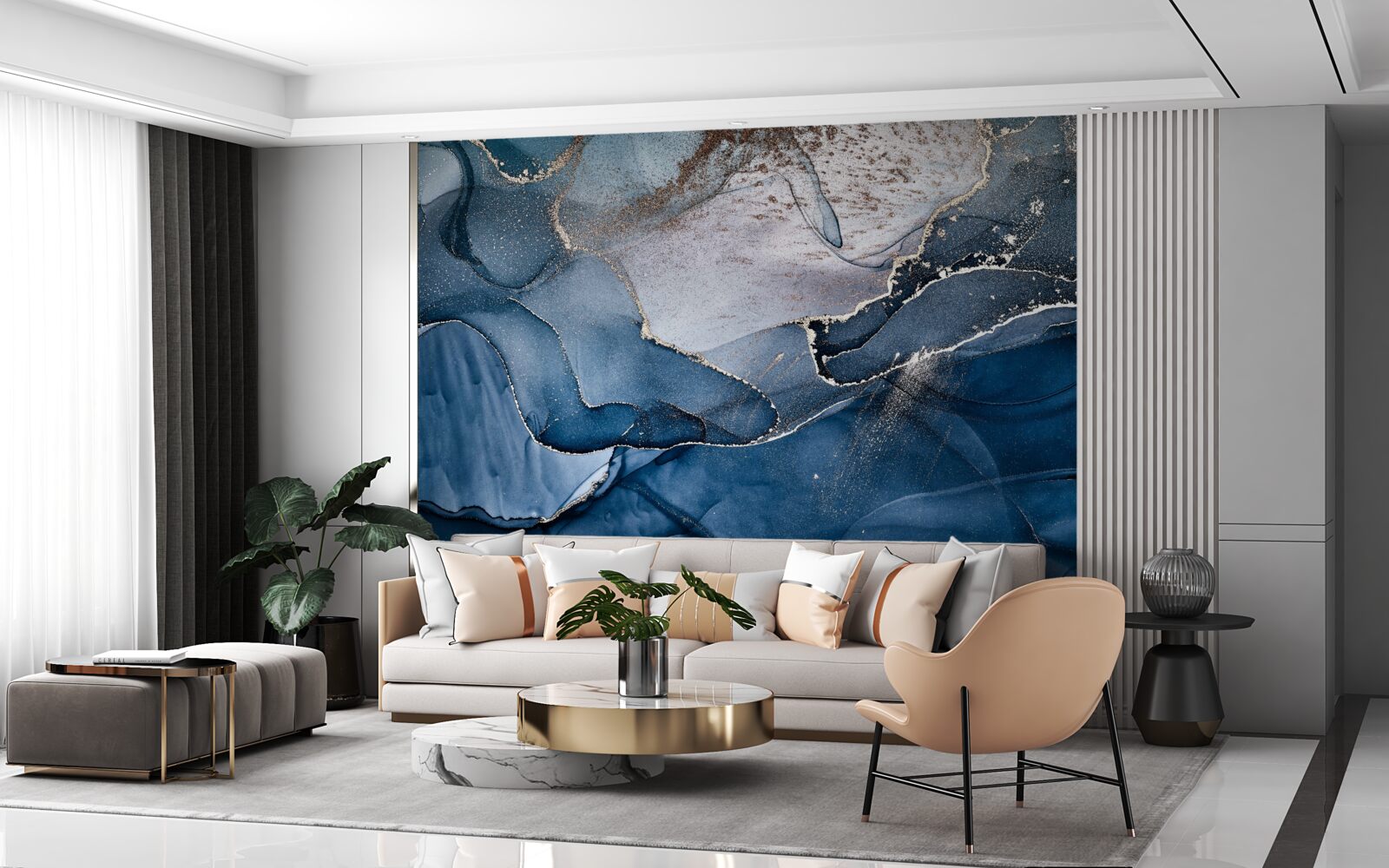 Фотошпалери алкогольні відтінки чорнила