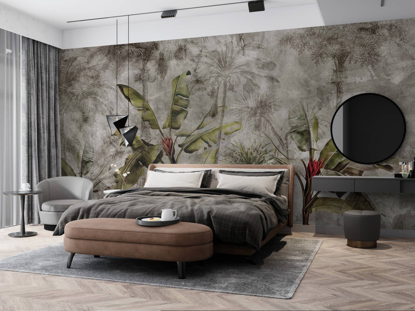 Фотошпалери в періоди інтенсивних тропічних дощів