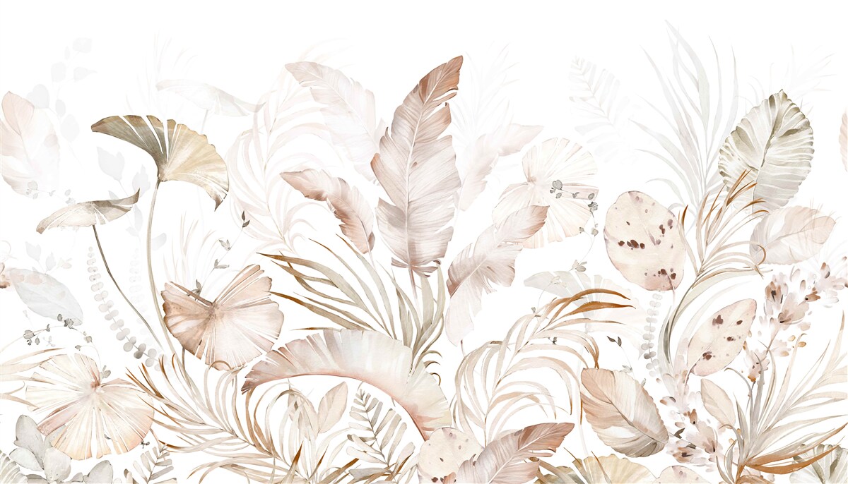 Фотошпалери абстрактний тропічний ліс