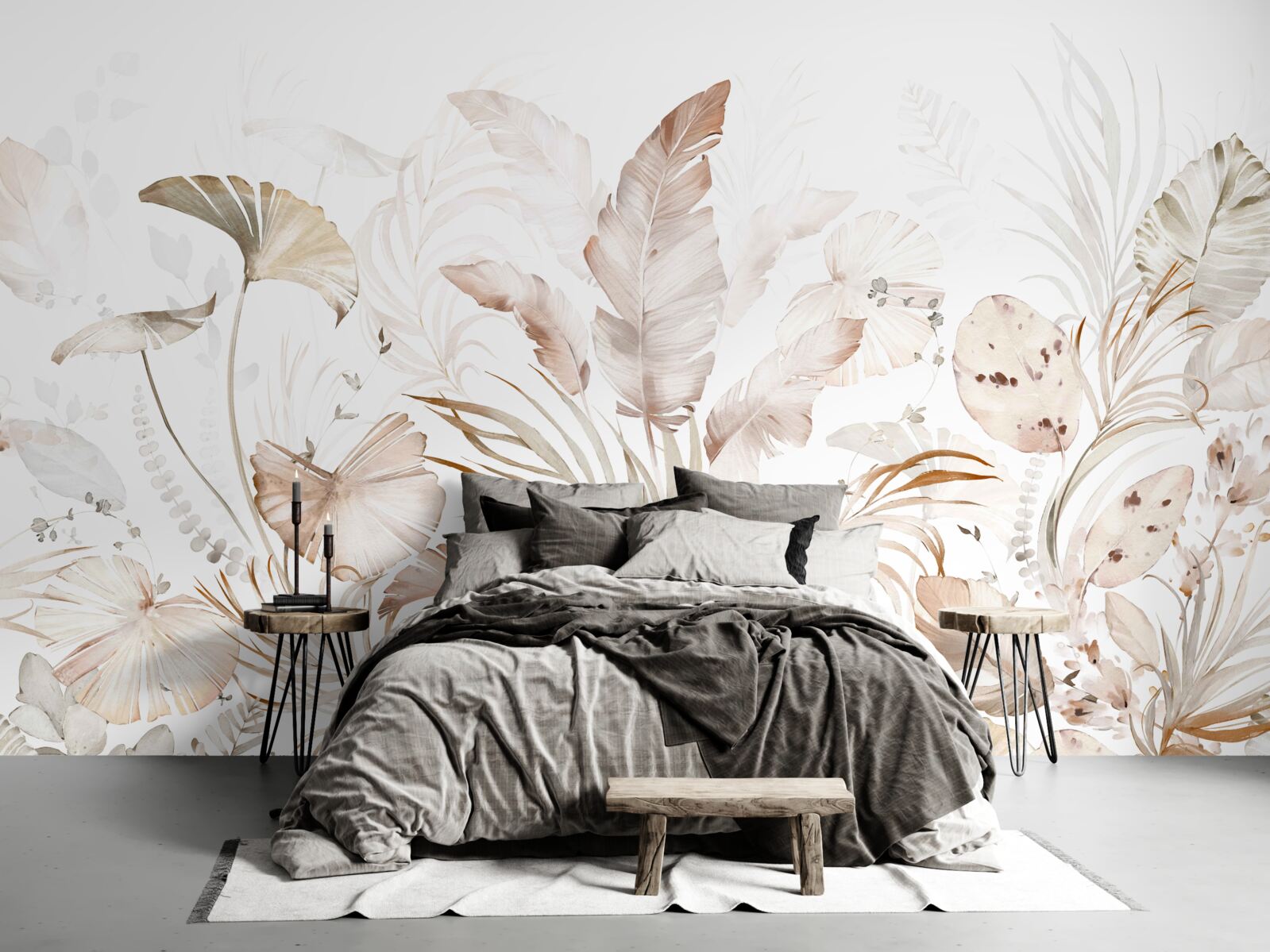 Фотошпалери абстрактний тропічний ліс