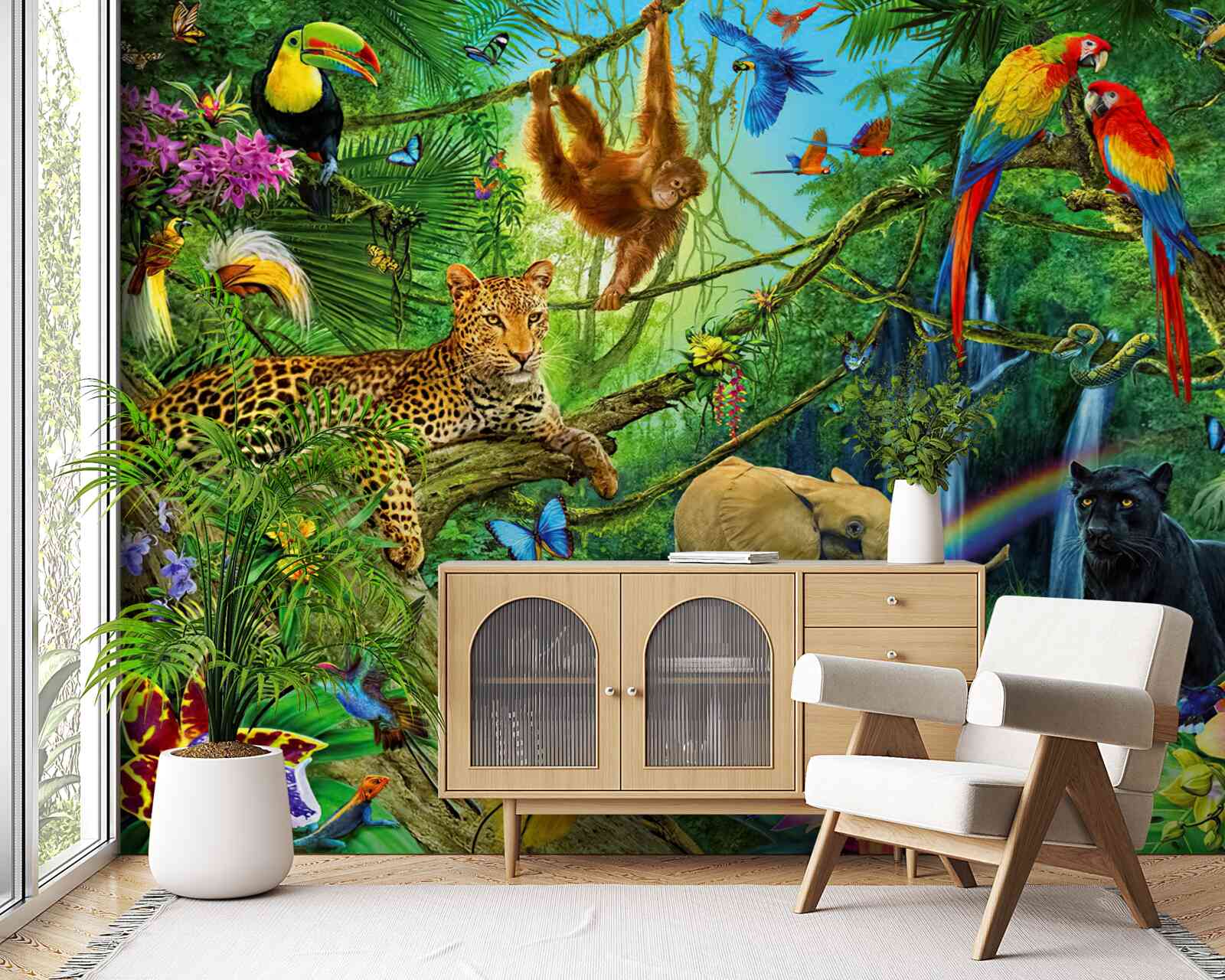 Фотошпалери лісові мешканці