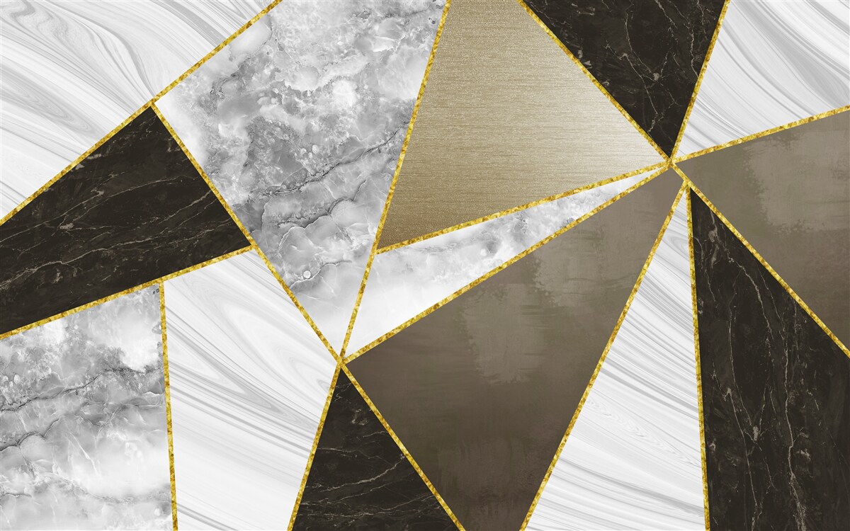 Фотошпалери абстракція трикутника