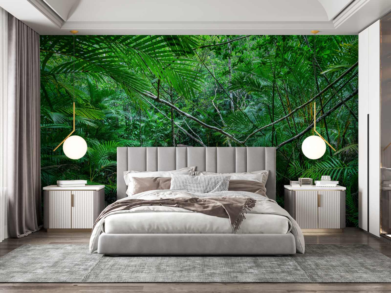 Фотошпалери Шлях до чарівних зелених тропіків