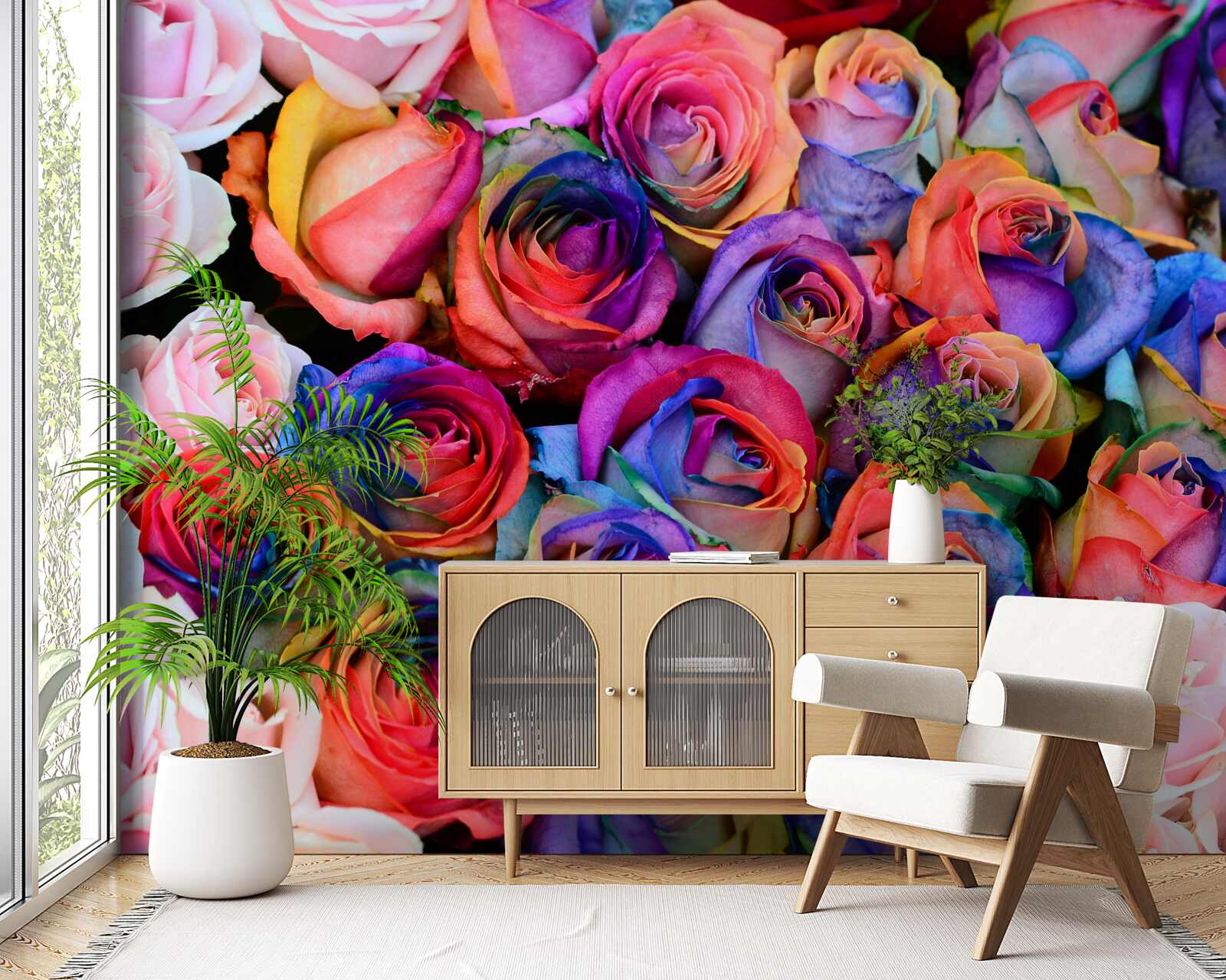 Фотошпалери рожевий на задньому плані, різні кольори рожевого