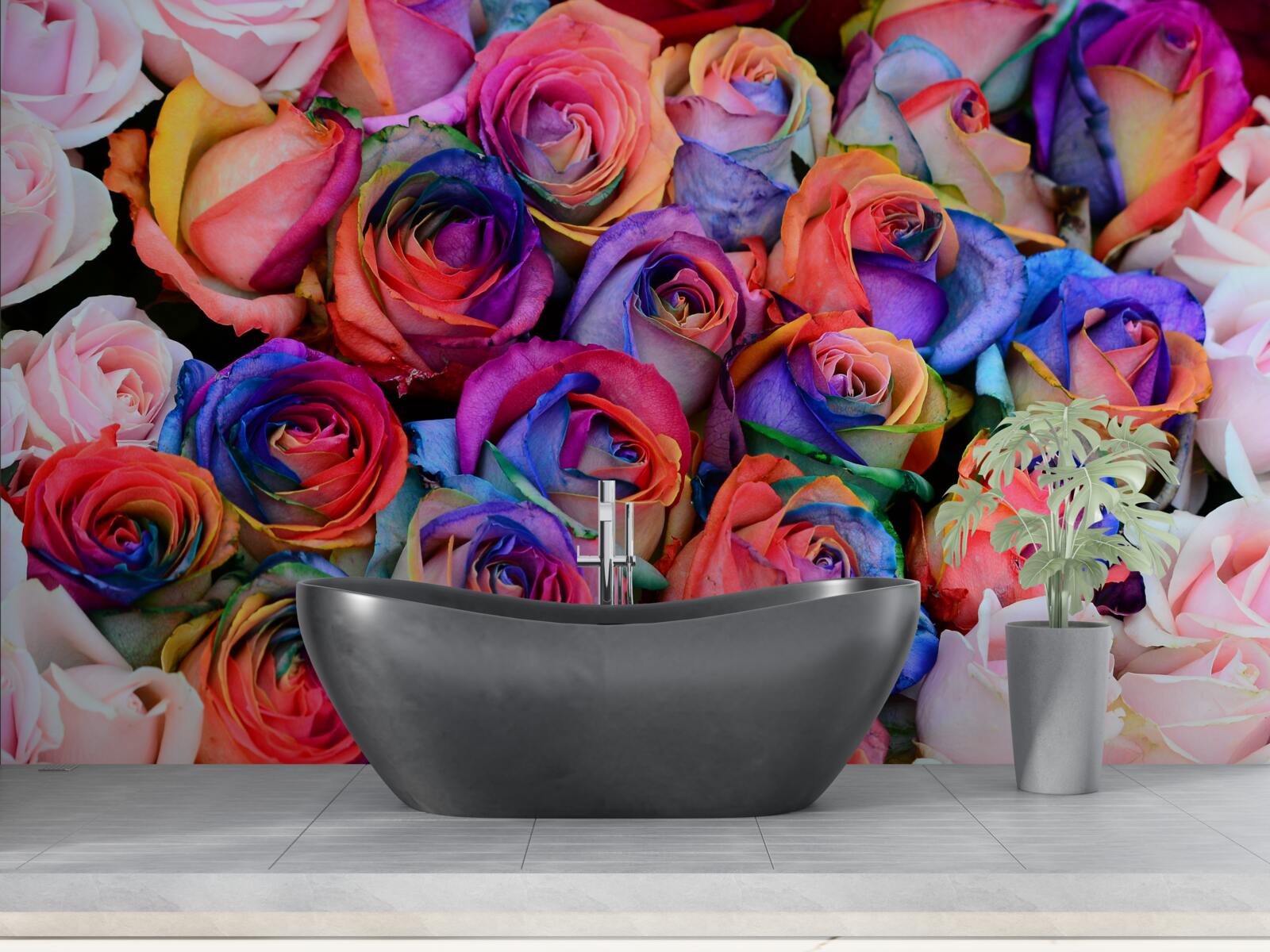 Фотошпалери рожевий на задньому плані, різні кольори рожевого