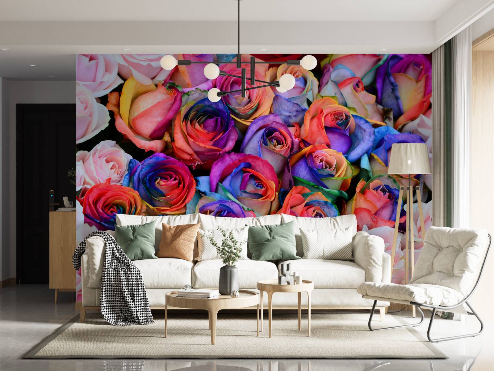 Фотошпалери рожевий на задньому плані, різні кольори рожевого