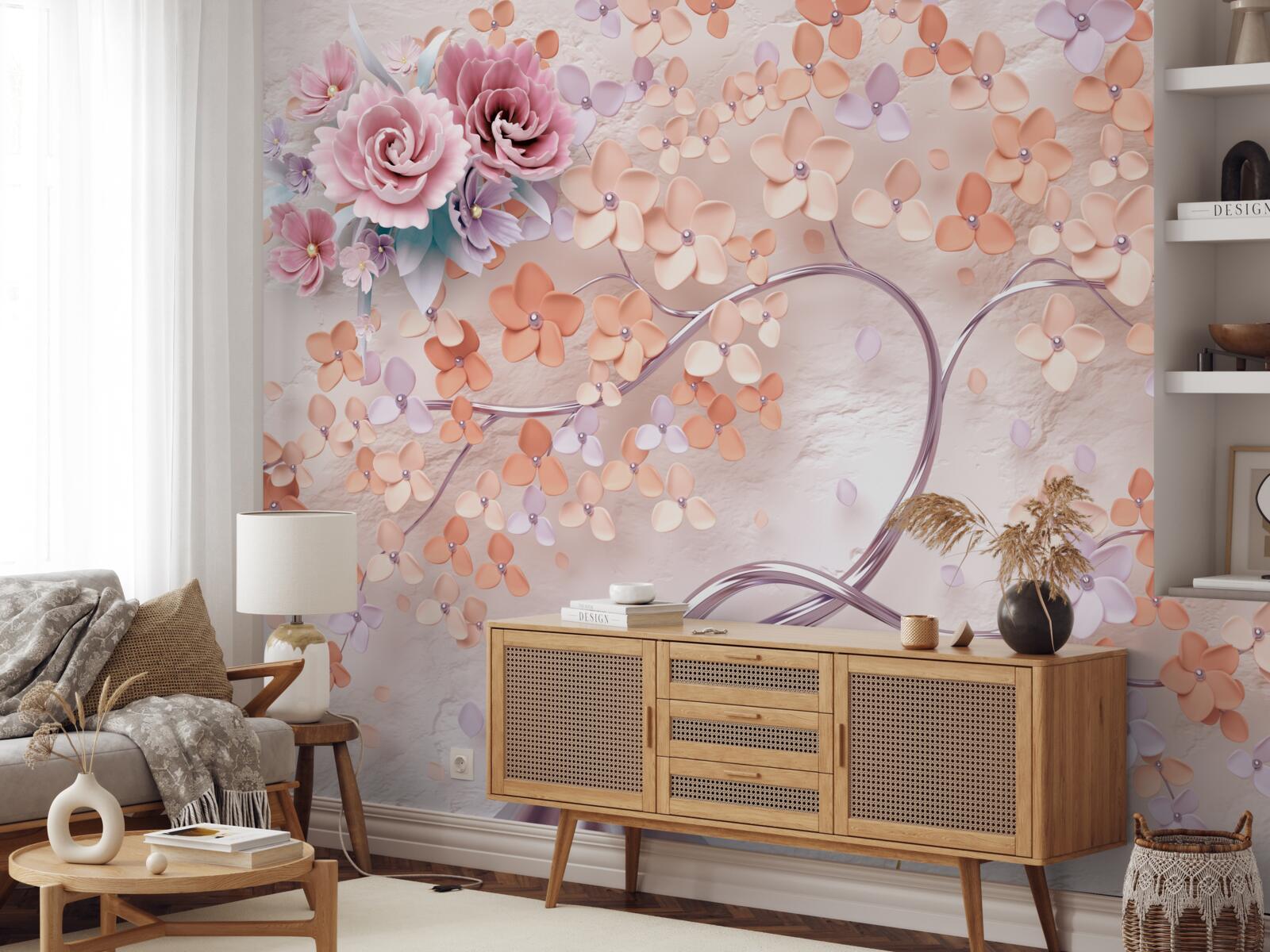 Фотошпалери дерево в яскравих осінніх кольорах