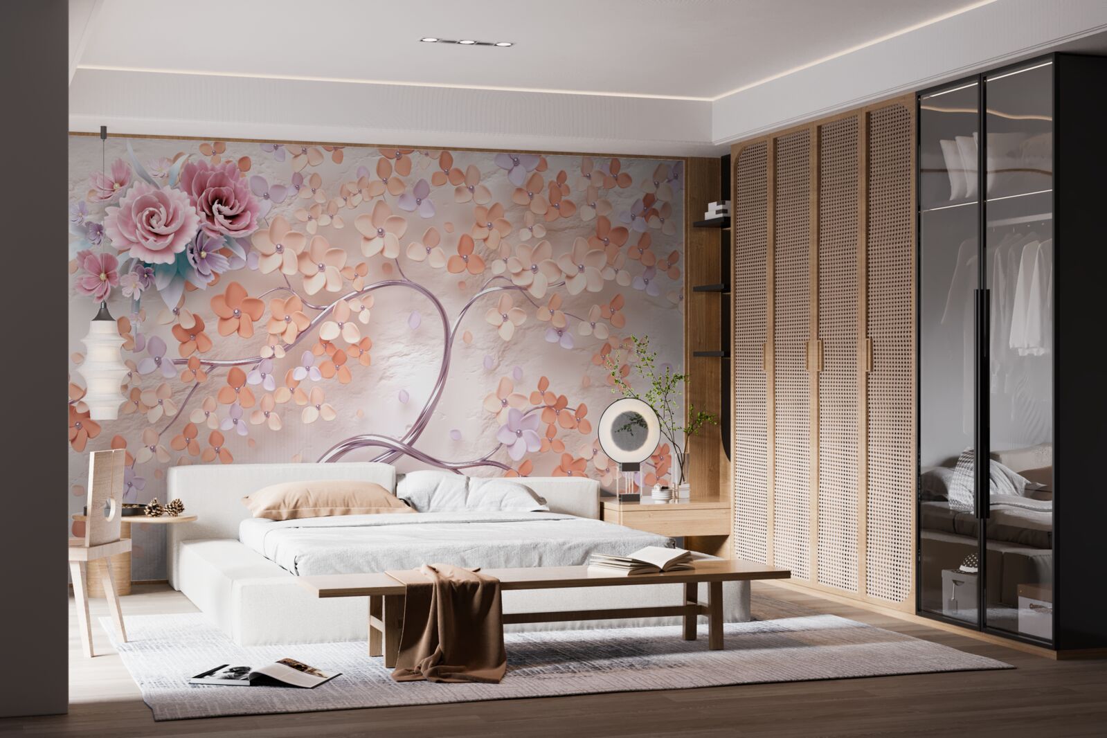 Фотошпалери дерево в яскравих осінніх кольорах