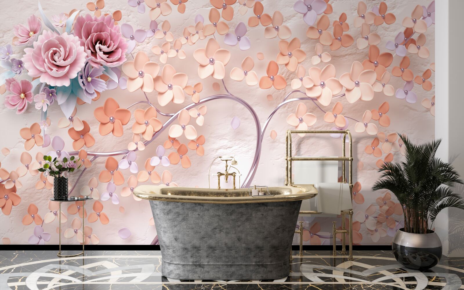 Фотошпалери дерево в яскравих осінніх кольорах