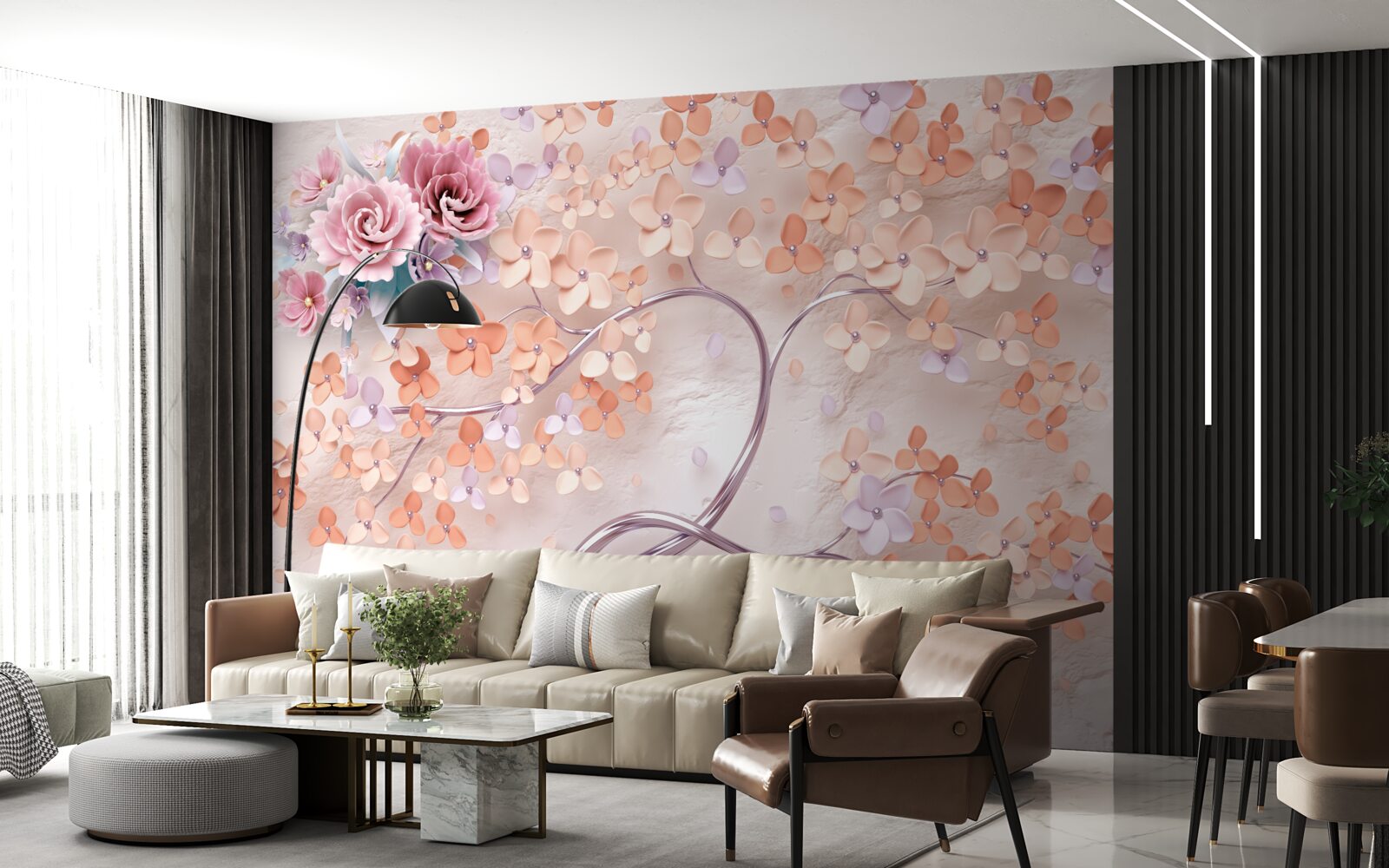 Фотошпалери дерево в яскравих осінніх кольорах