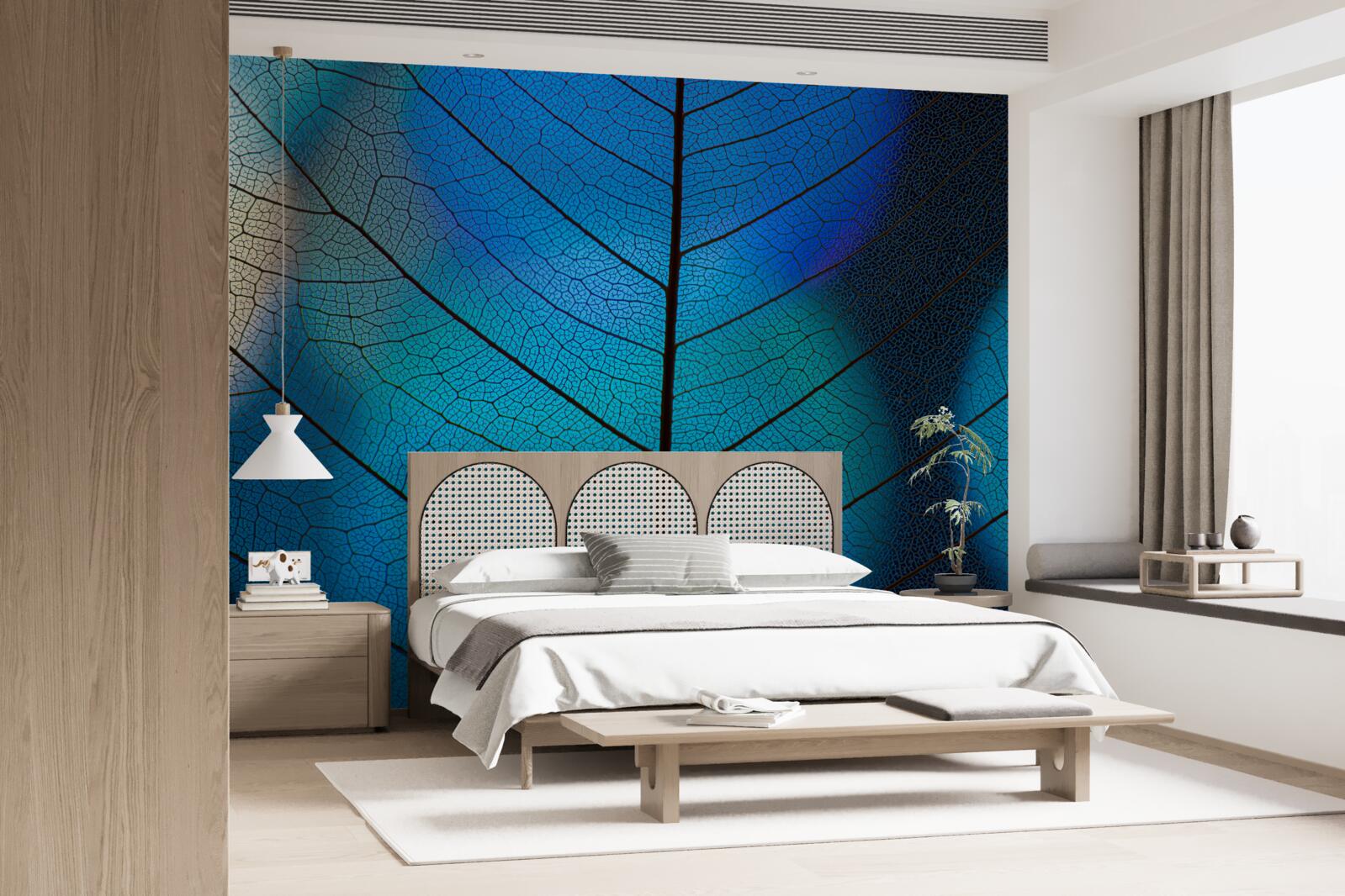 Фотошпалери дрібна, тонка структура листя