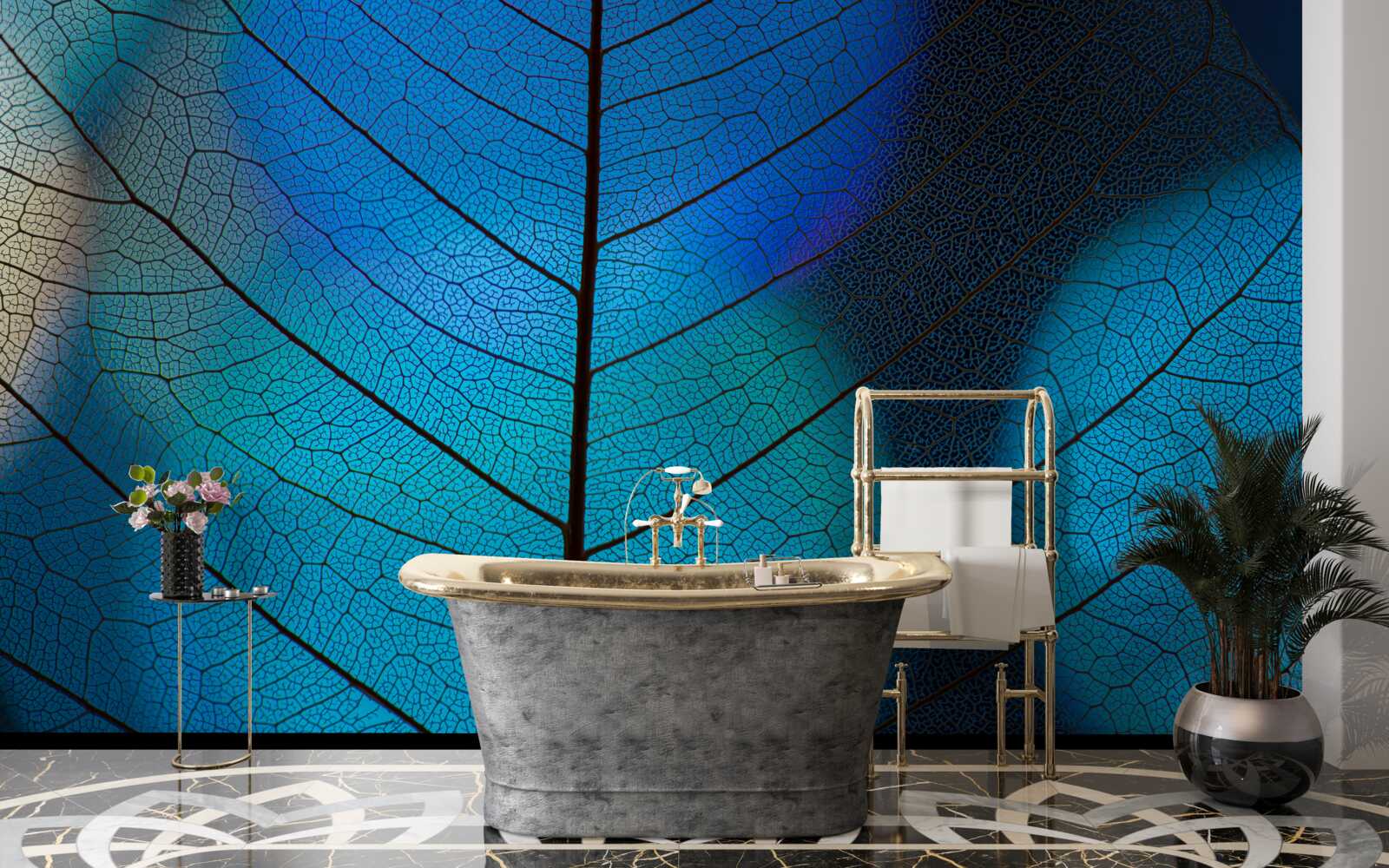 Фотошпалери дрібна, тонка структура листя