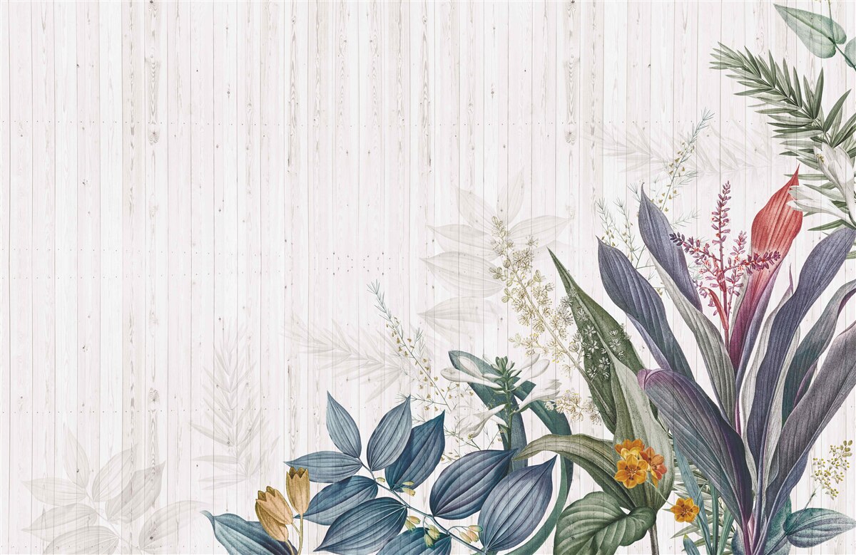 Фотошпалери листя екзотичного походження