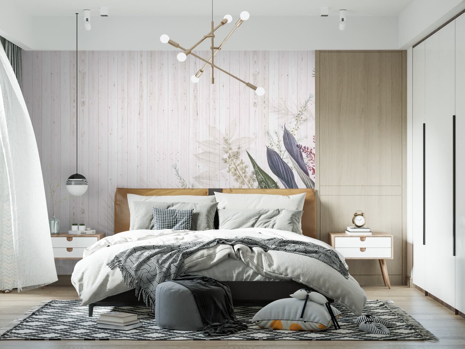 Фотошпалери листя екзотичного походження