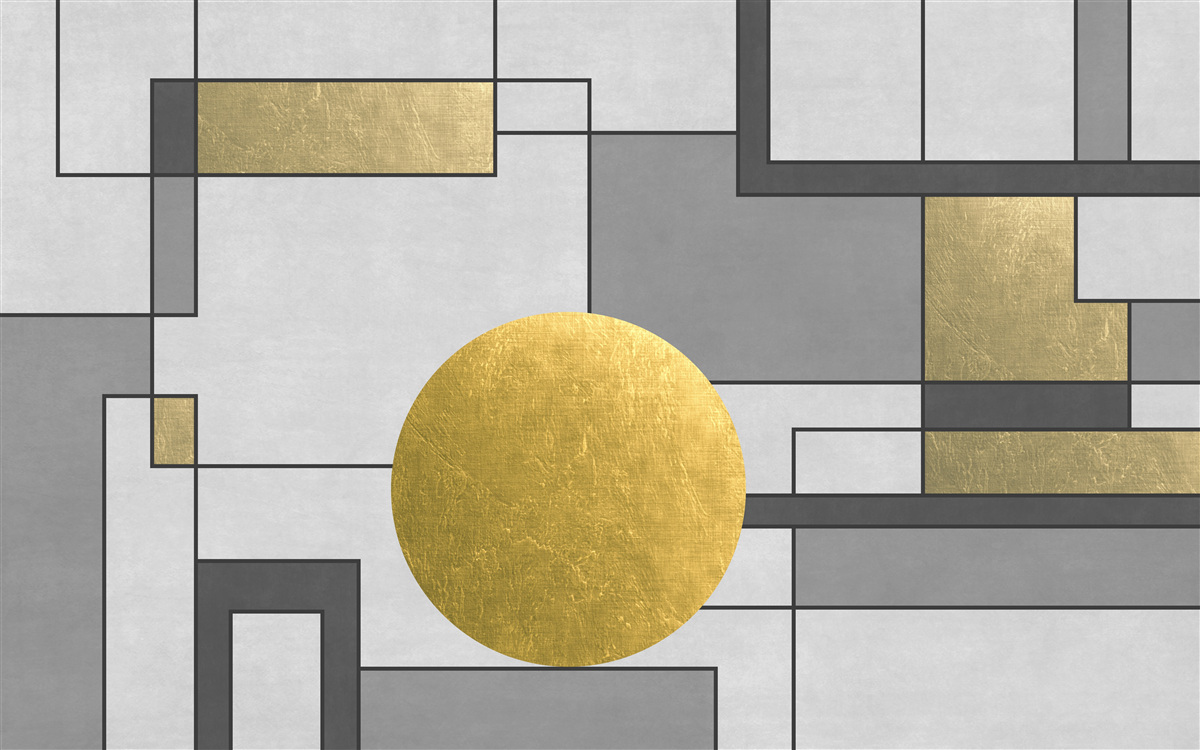 Фотошпалери золотий глобус на місці