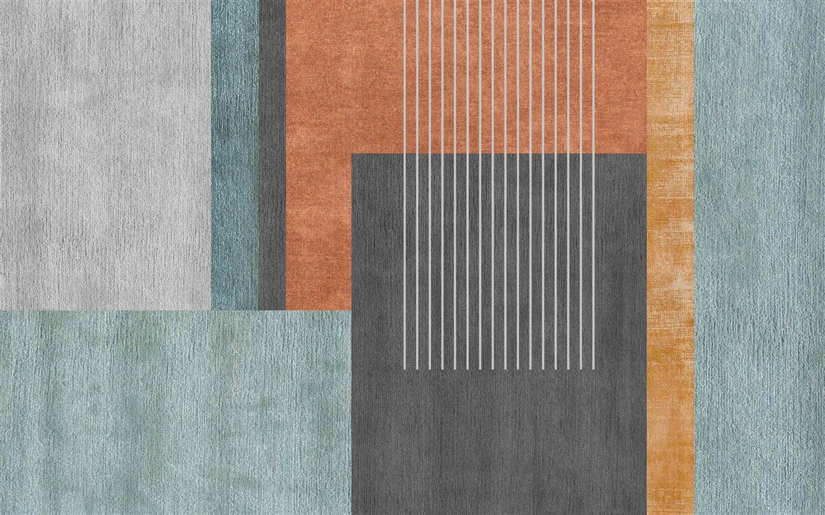 Фотошпалери прямокутники в пастельних відтінках і вертикально орієнтовані лінії