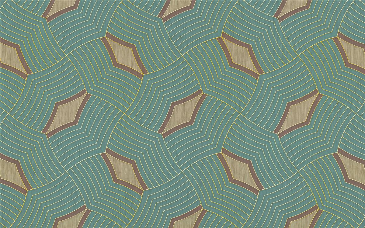 Фотошпалери спокійні контури на блакитному тлі