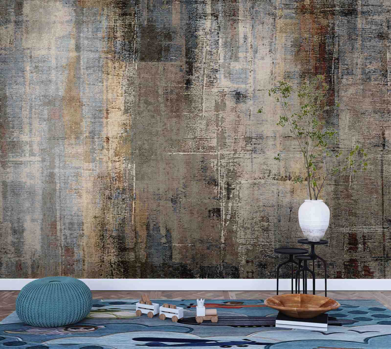 Фотошпалери дизайн індійського килима