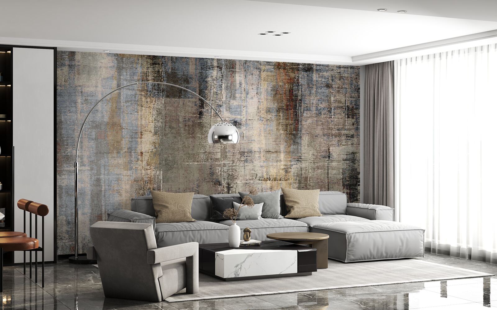 Фотошпалери дизайн індійського килима