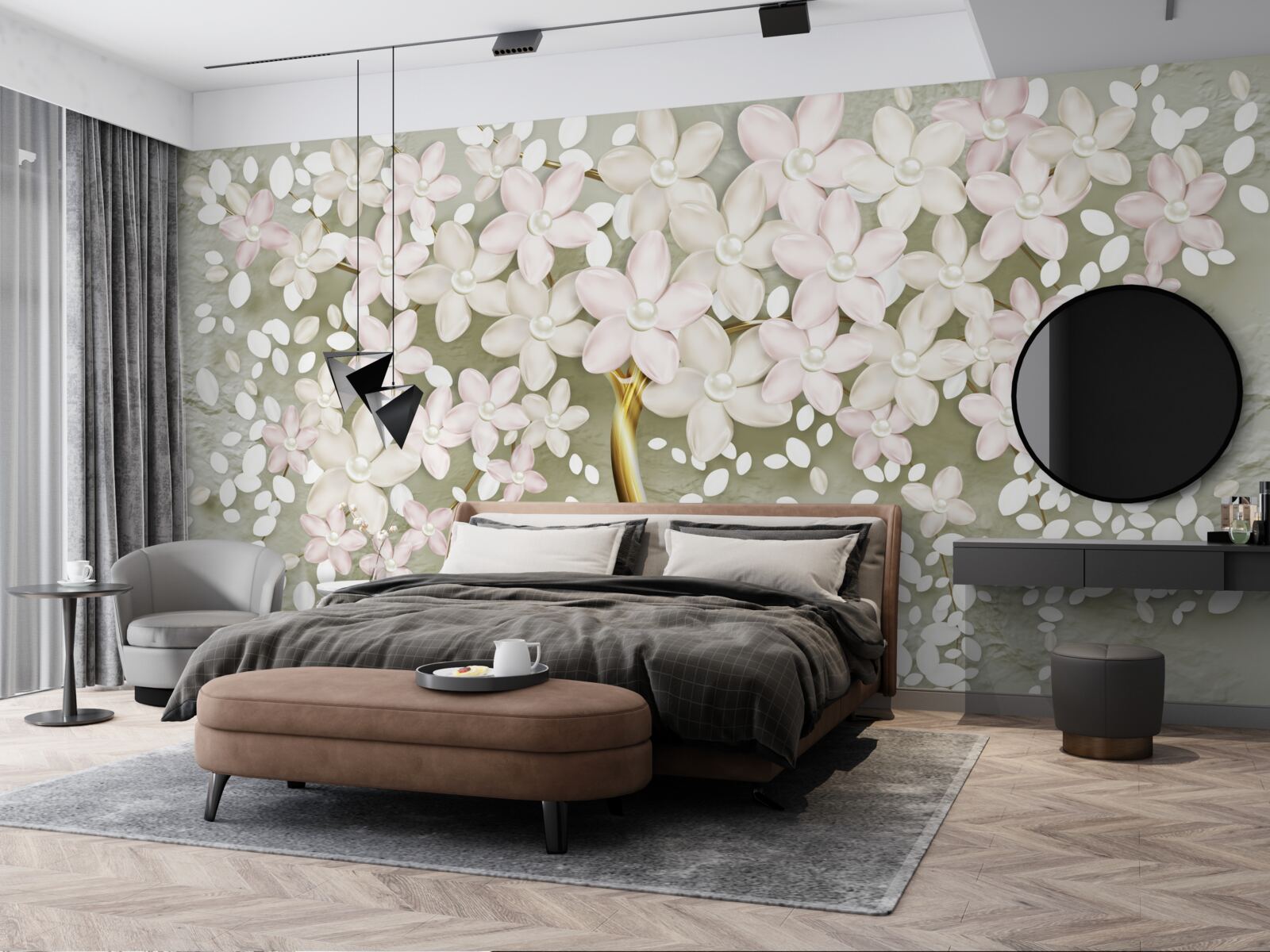 Фотошпалери яскравий бузок у повному розквіті