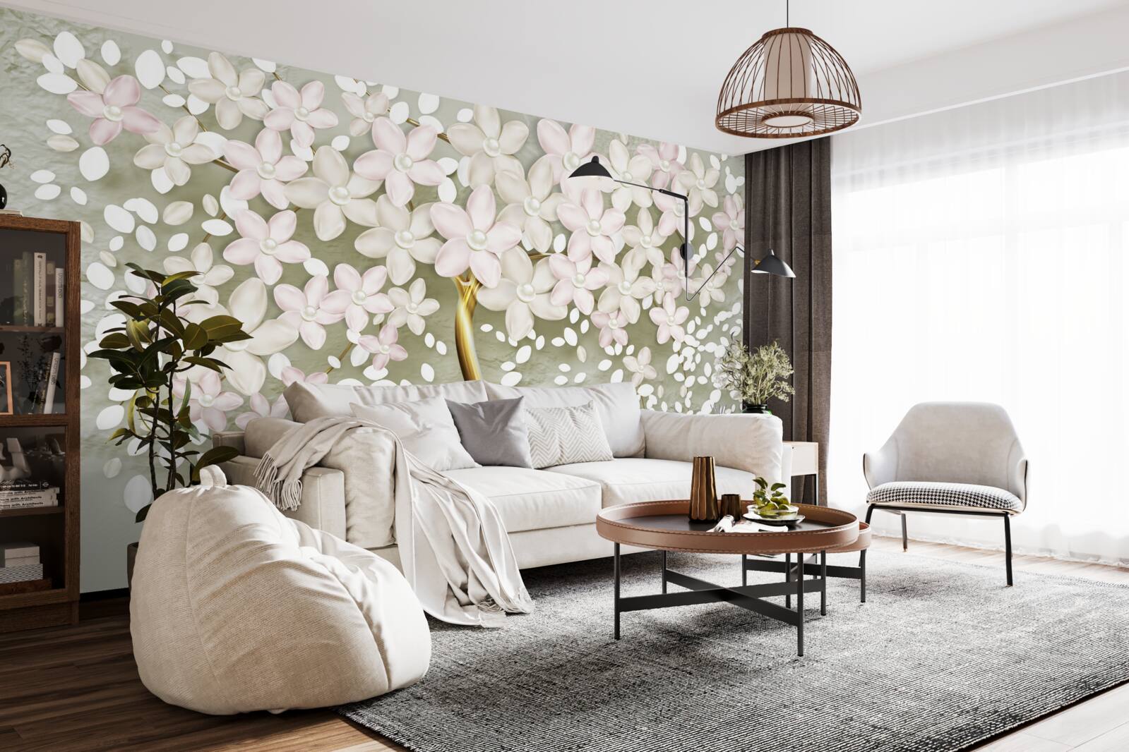 Фотошпалери яскравий бузок у повному розквіті