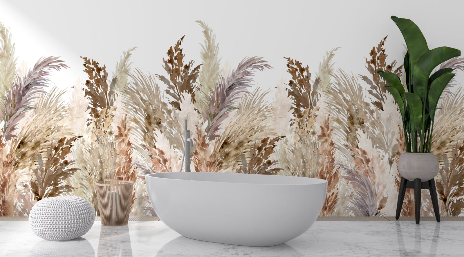 Фотошпалери поле, вкрите осіннім лугом