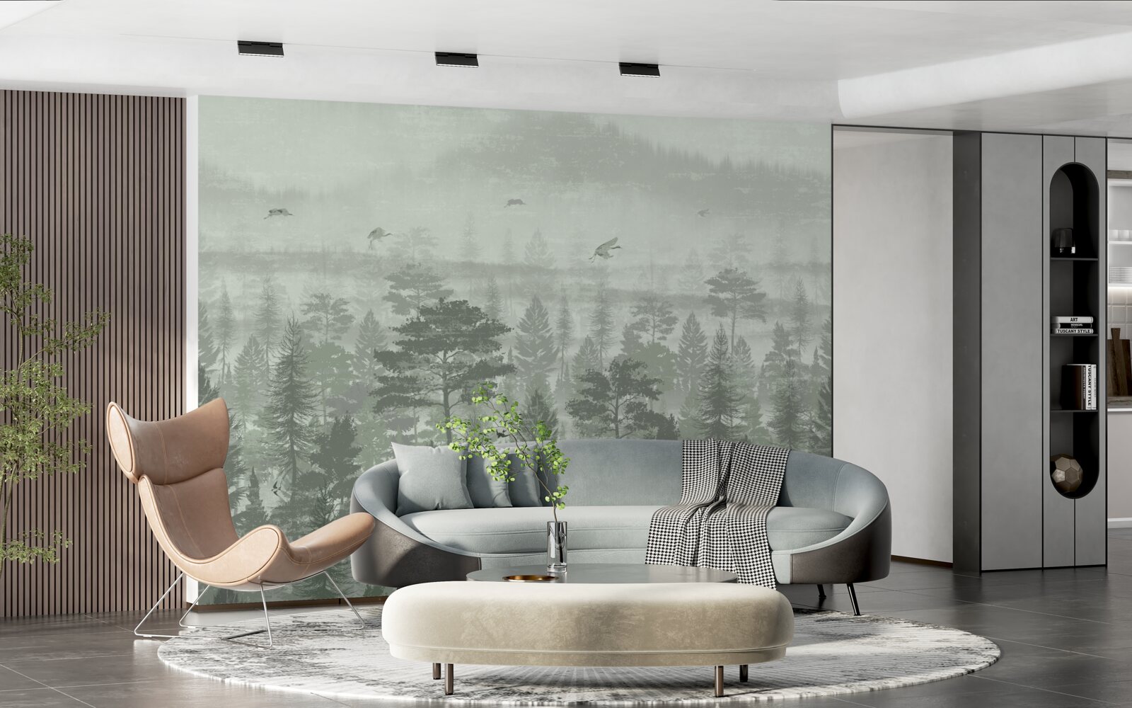 Фотошпалери тропічні ліси в періоди сильних дощів