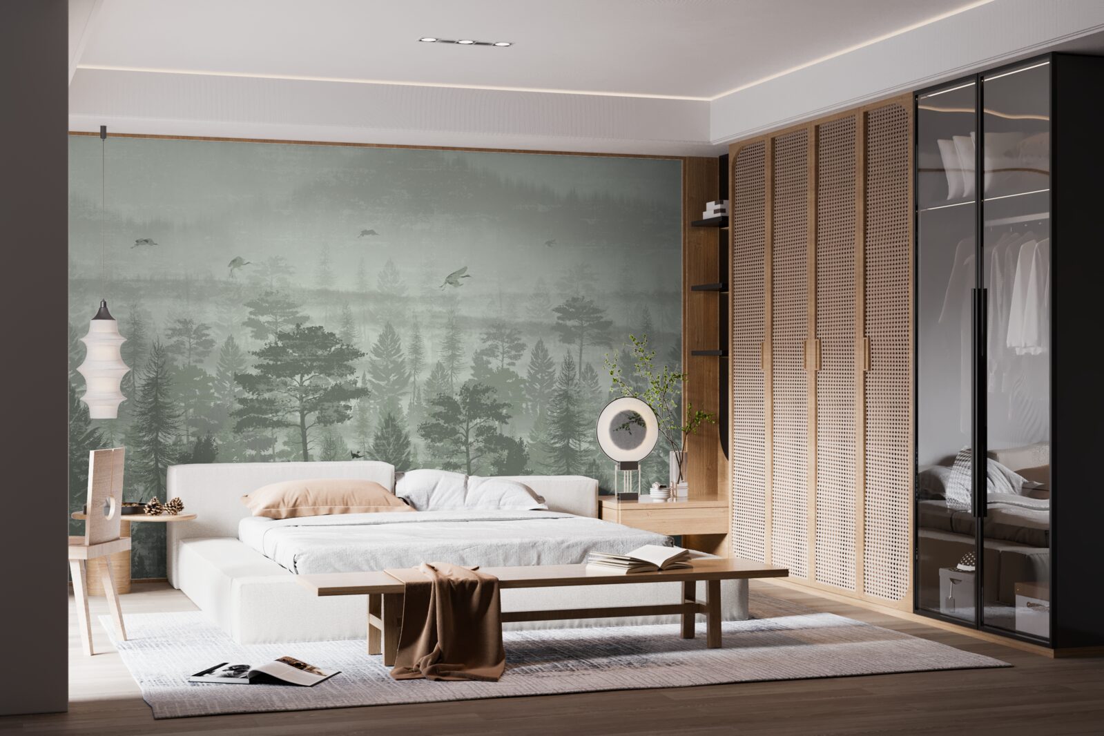 Фотошпалери тропічні ліси в періоди сильних дощів