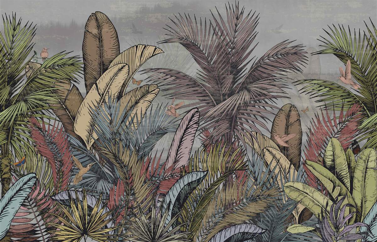 Фотошпалери екзотична флора тропіків