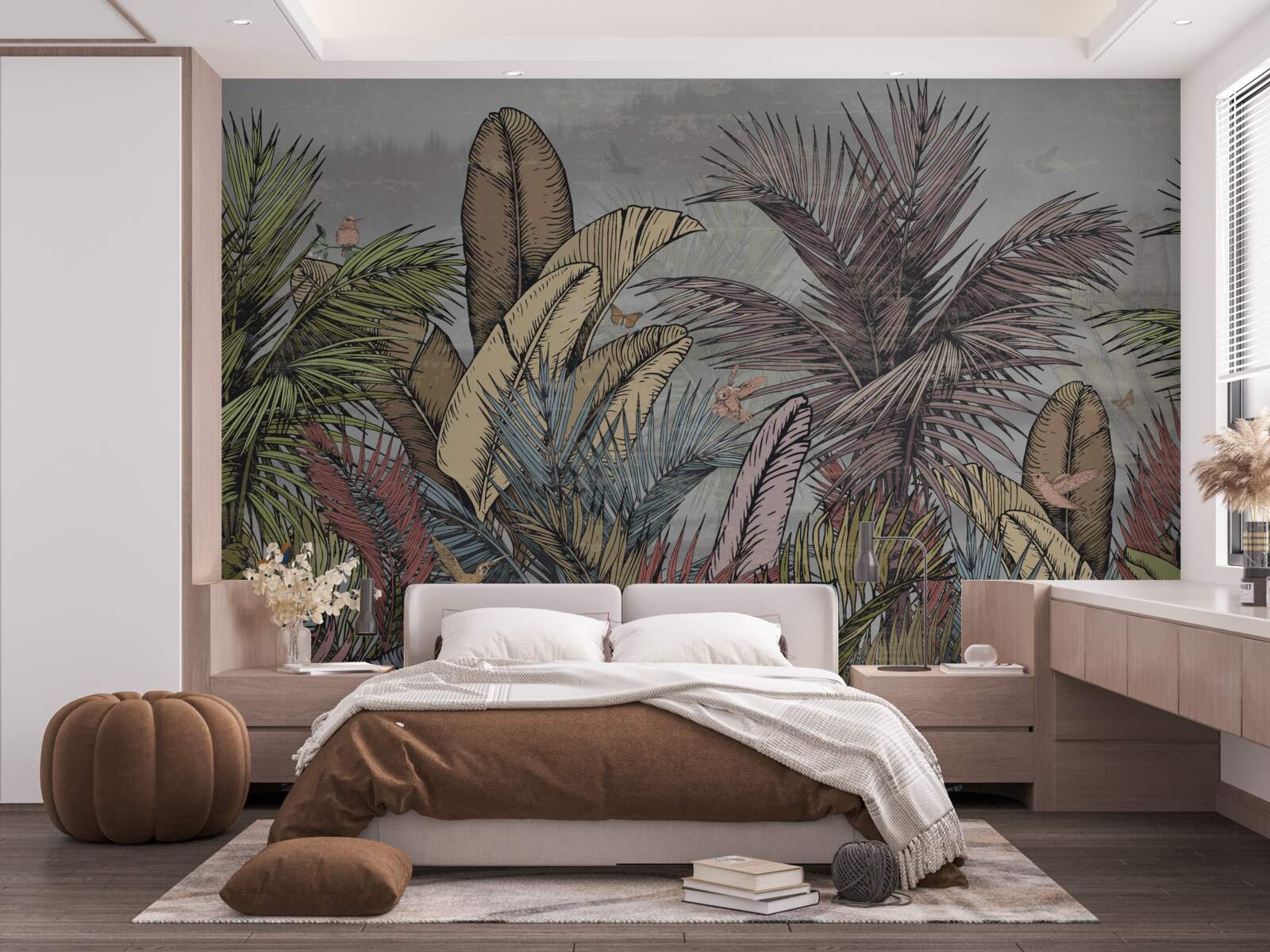 Фотошпалери екзотична флора тропіків