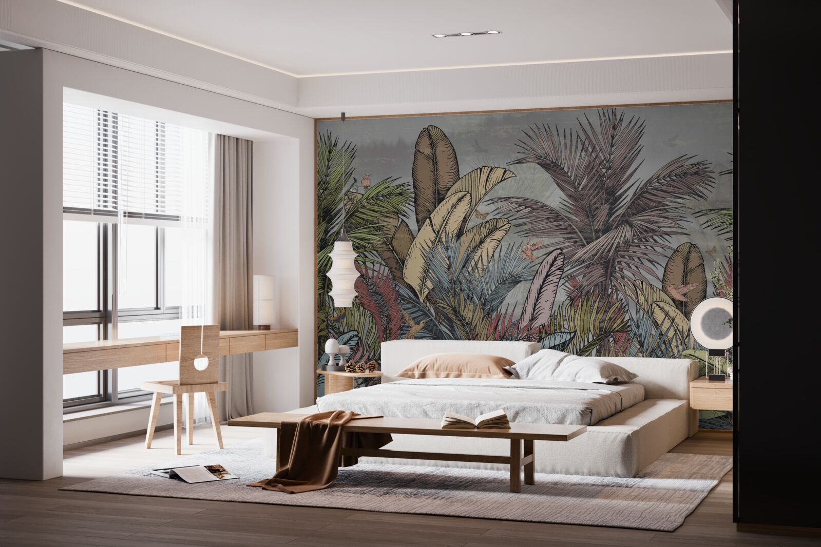 Фотошпалери екзотична флора тропіків