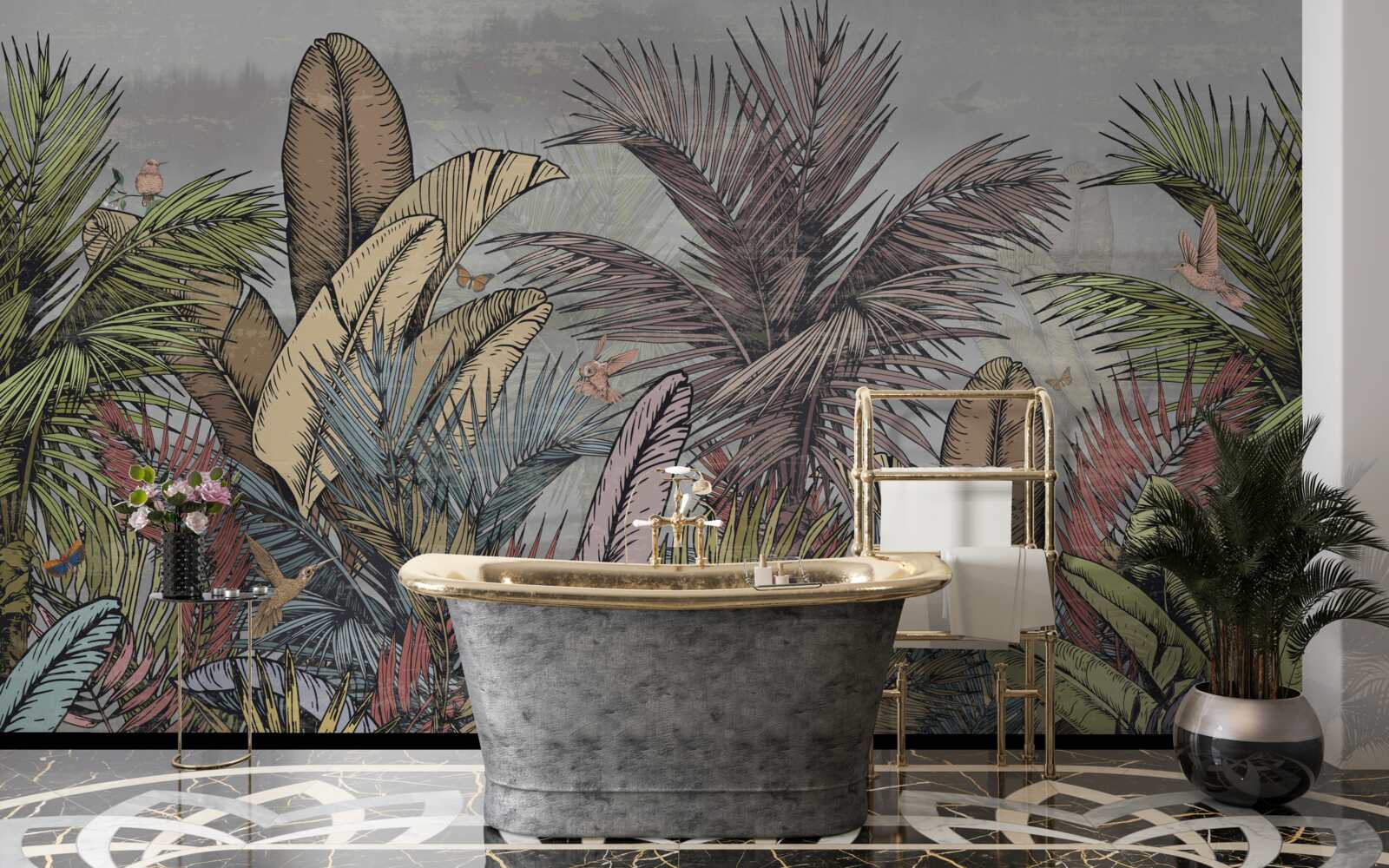 Фотошпалери екзотична флора тропіків