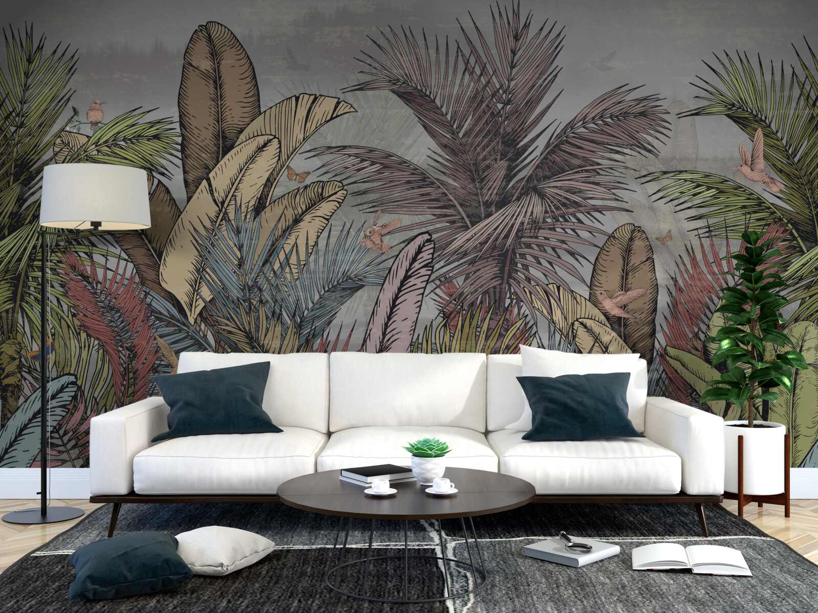 Фотошпалери екзотична флора тропіків