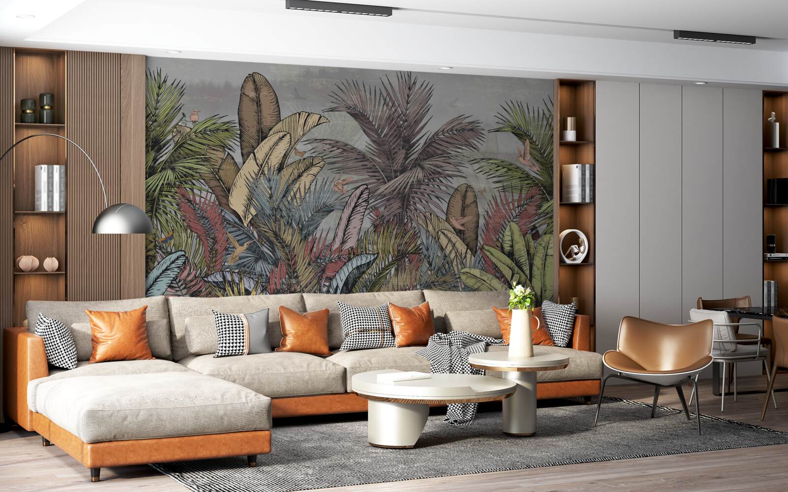 Фотошпалери екзотична флора тропіків