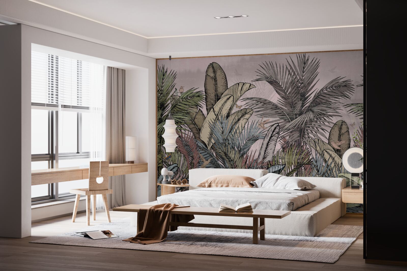 Фотошпалери тропічні рослини з екзотичними характеристиками