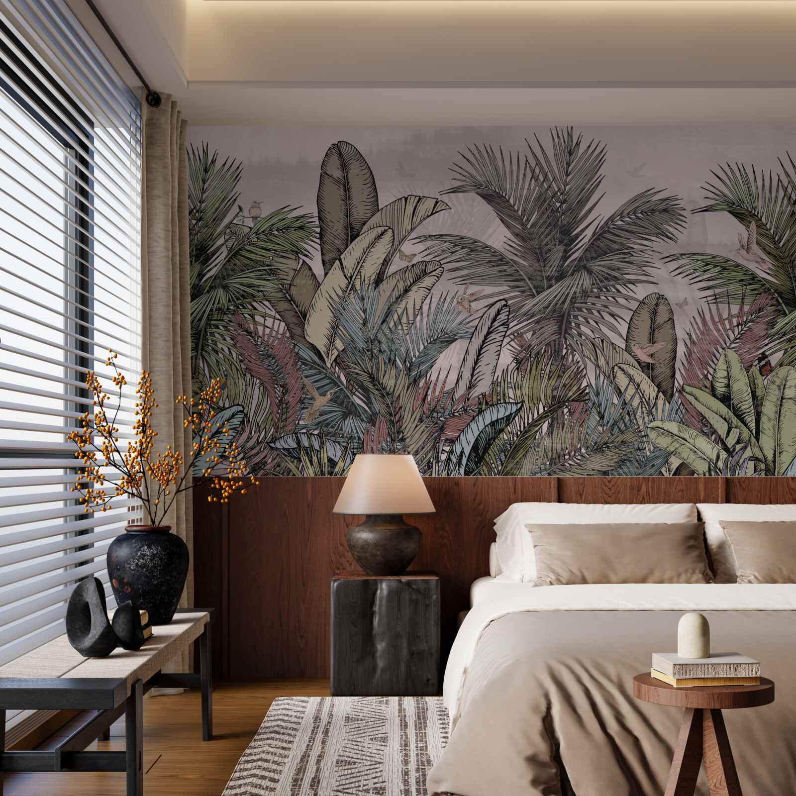 Фотошпалери тропічні рослини з екзотичними характеристиками