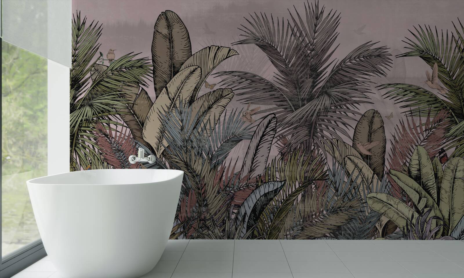 Фотошпалери тропічні рослини з екзотичними характеристиками