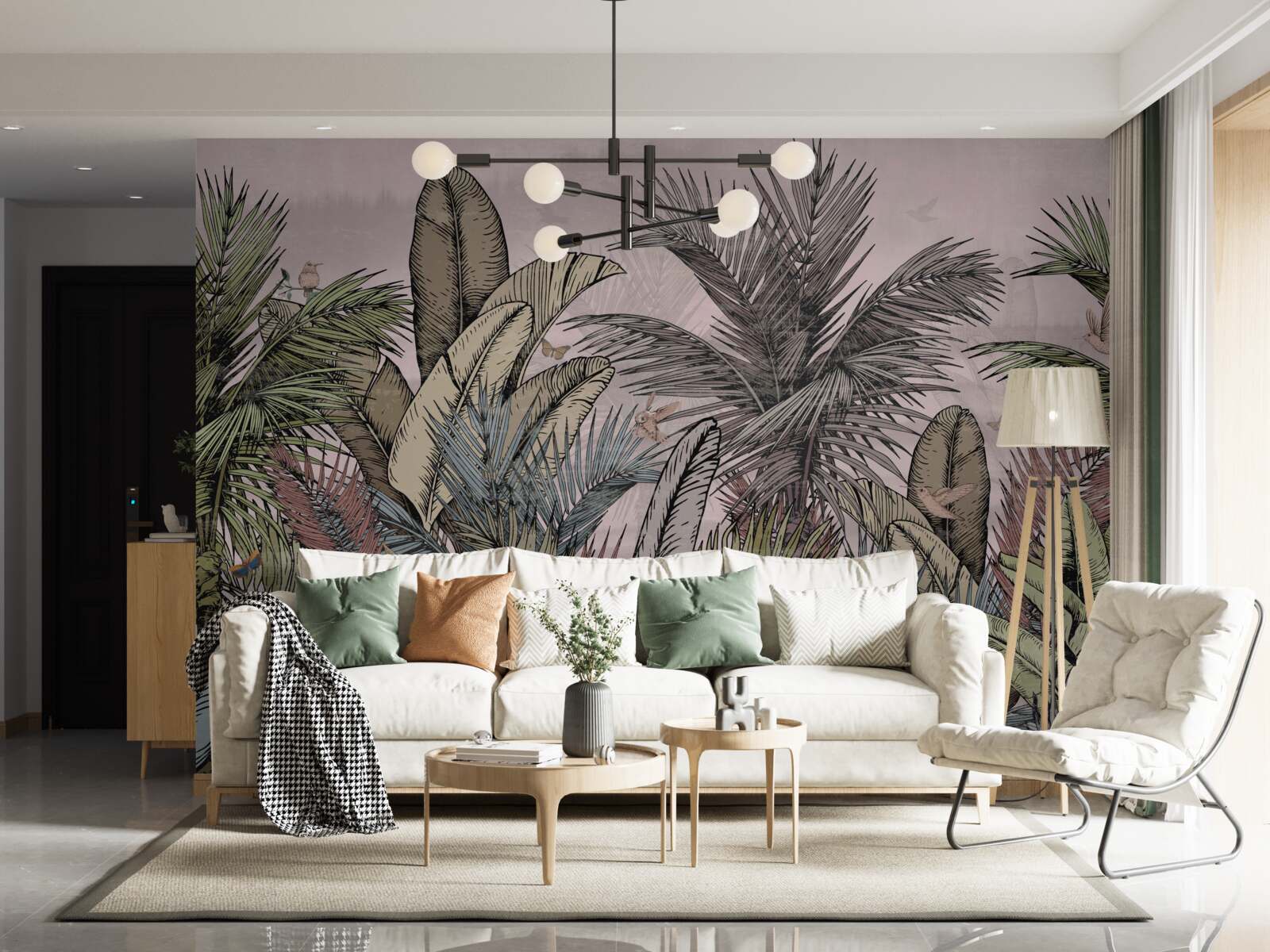 Фотошпалери тропічні рослини з екзотичними характеристиками