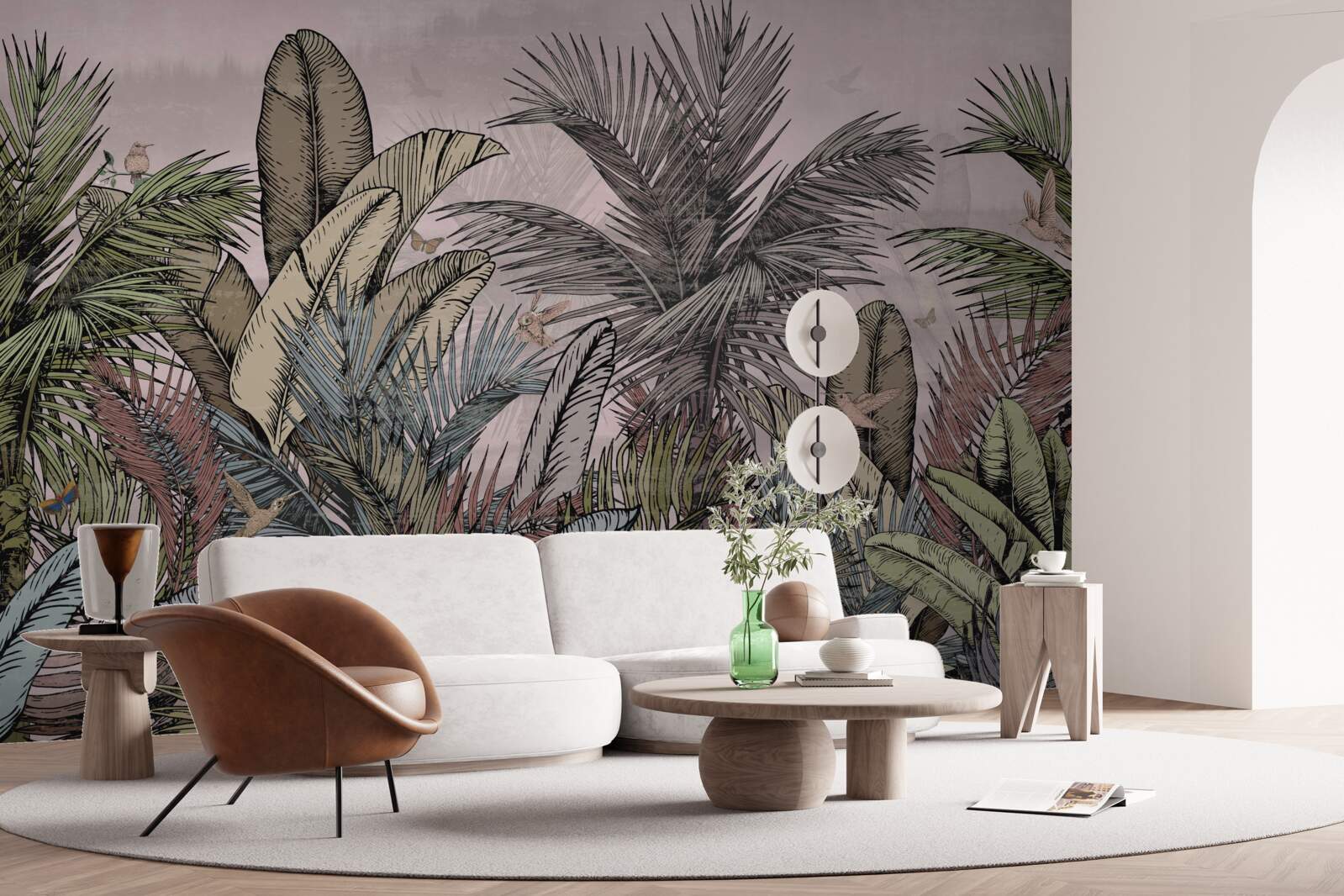 Фотошпалери тропічні рослини з екзотичними характеристиками