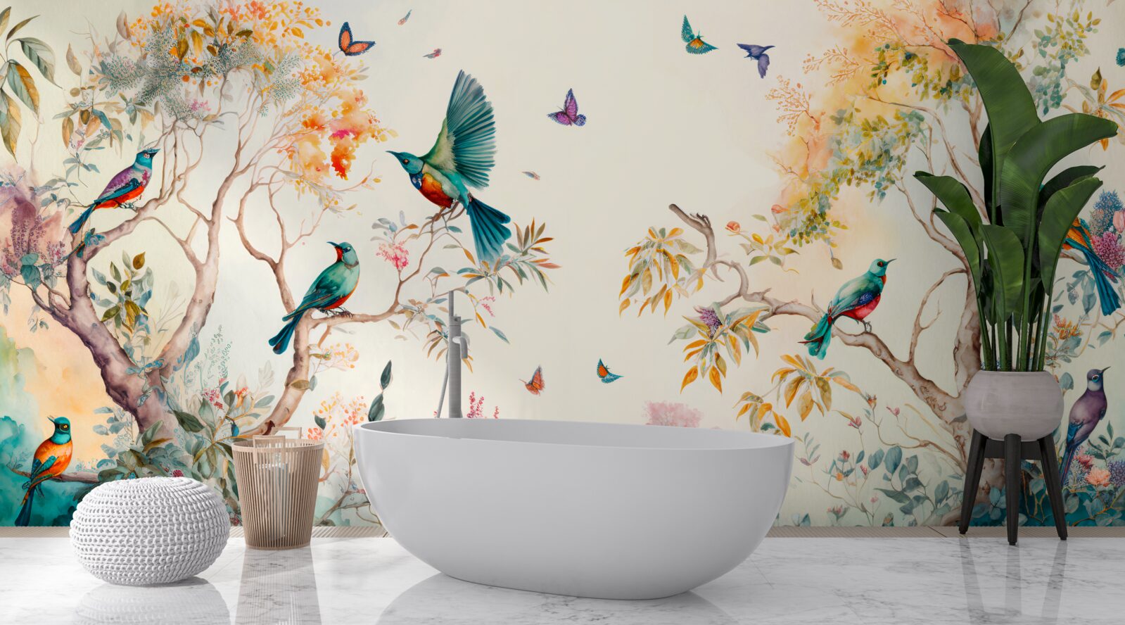 Фотошпалери рай для авіаносців розташований у верхівках дерев