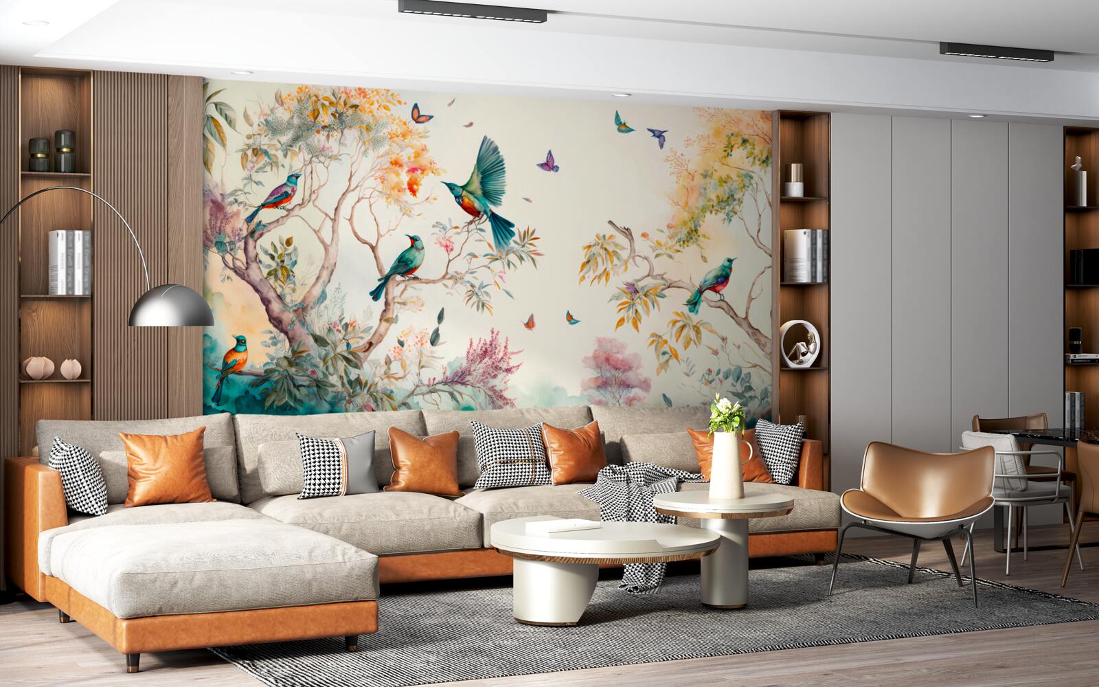 Фотошпалери рай для авіаносців розташований у верхівках дерев