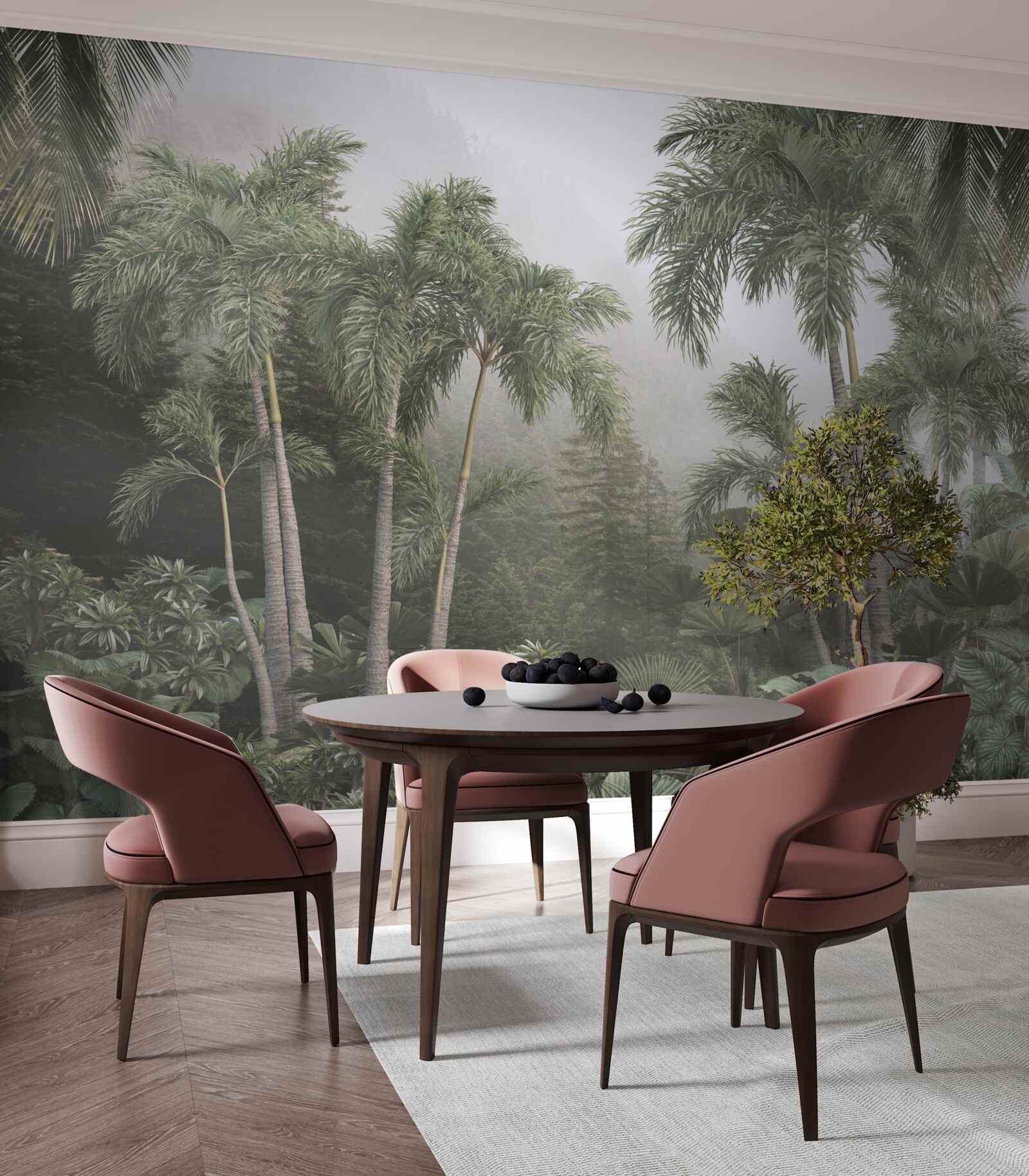 Фотошпалери У тропіках повним ходом йде підготовка до зливових дощів