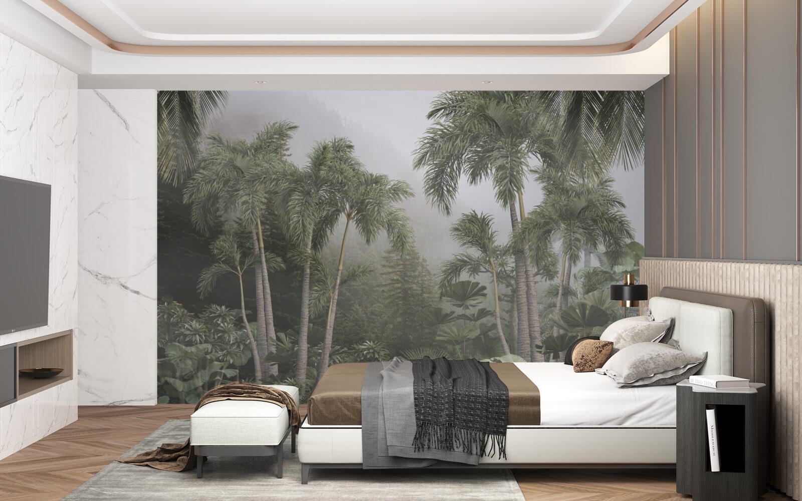 Фотошпалери У тропіках повним ходом йде підготовка до зливових дощів