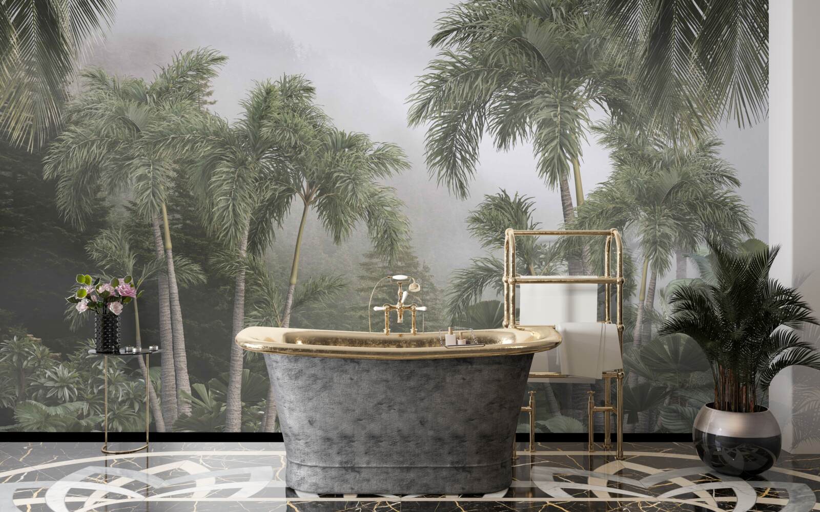 Фотошпалери У тропіках повним ходом йде підготовка до зливових дощів