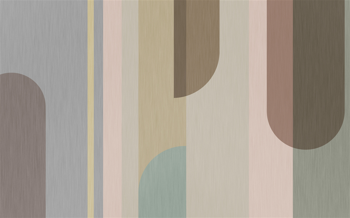 Фотошпалери Арки вертикальної орієнтації, пофарбовані в пастельні тони